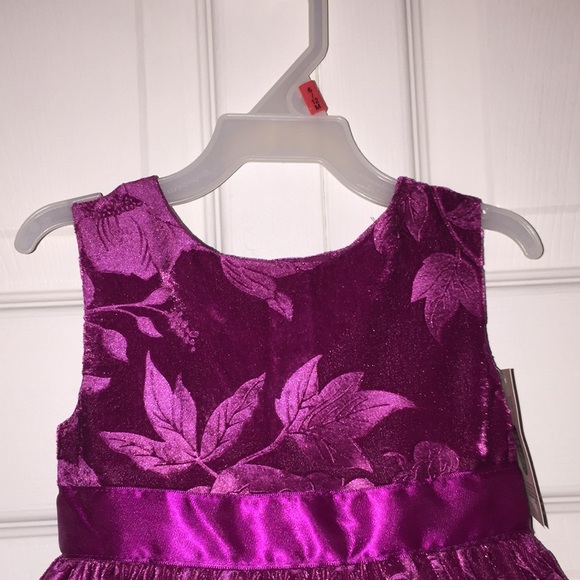 Infant Girls George Holiday Christmas Dress Size 6-12 Months - Picture 2 of 16